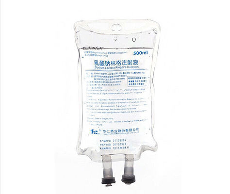Tıbbi Sıvı 12cm 0.36 Mm PVC Olmayan İnfüzyon Torbaları