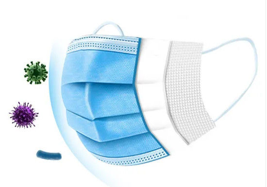 Toz Geçirmez Toddler Kulak Askısı Prosedür Maskeleri Shool