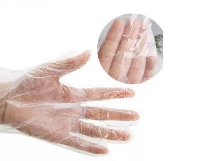 Kabartma Gıda Taşıma 0.01mm Tek Kullanımlık El Eldivenleri