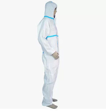 Nefes Alabilir İzolasyon Nonwoven Tek Kullanımlık Vücut Suit