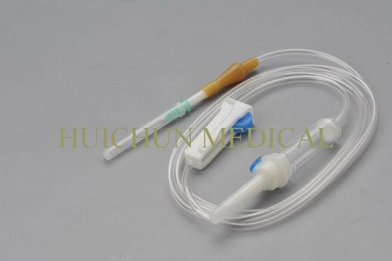 Kink Dayanıklı PVC Tıbbi Tek Kullanımlık İnfüzyon Setleri